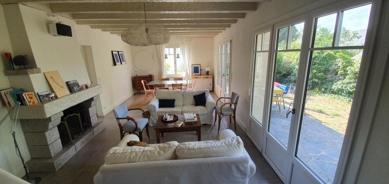 Belle Maison Acces Plage A Pied A La Garde St Cast 생카스트르길도 외부 사진